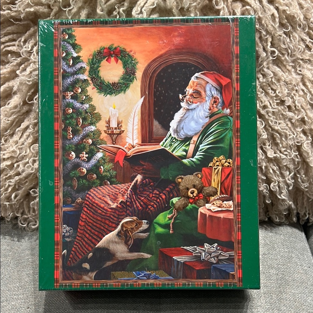 Christmas Party Santa Claus Oversized 500 pc adult jigsaw Puzzle NEW SALE🔴3/$25!